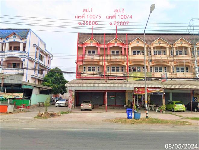 อาคารพาณิชย์หลุดจำนอง ธ.ธนาคารกสิกรไทย ตาก แม่สอด แม่ปะ